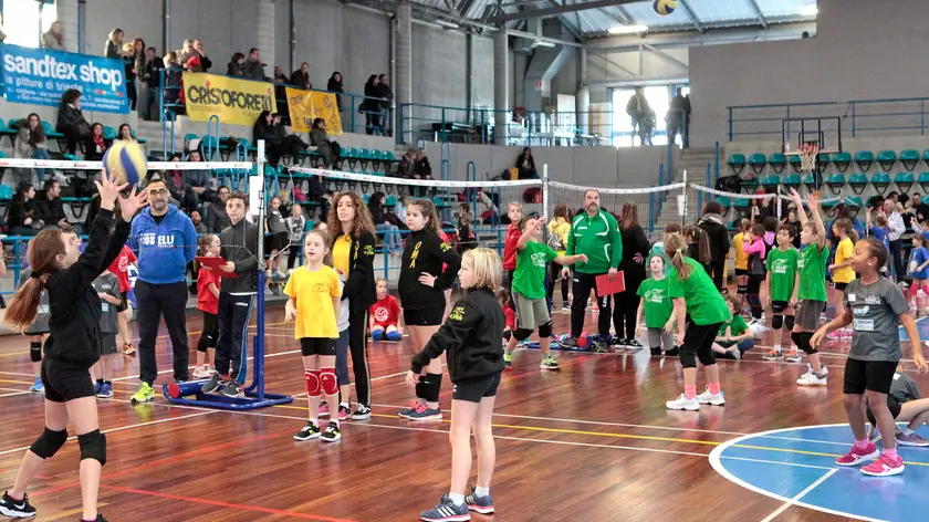 Silvano Trieste 17/12/2017 Il minivolley