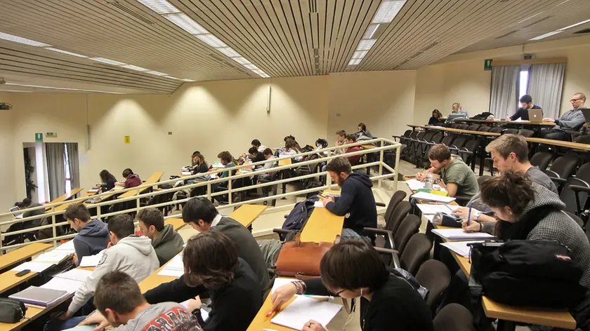 Studenti all'Università di Trieste