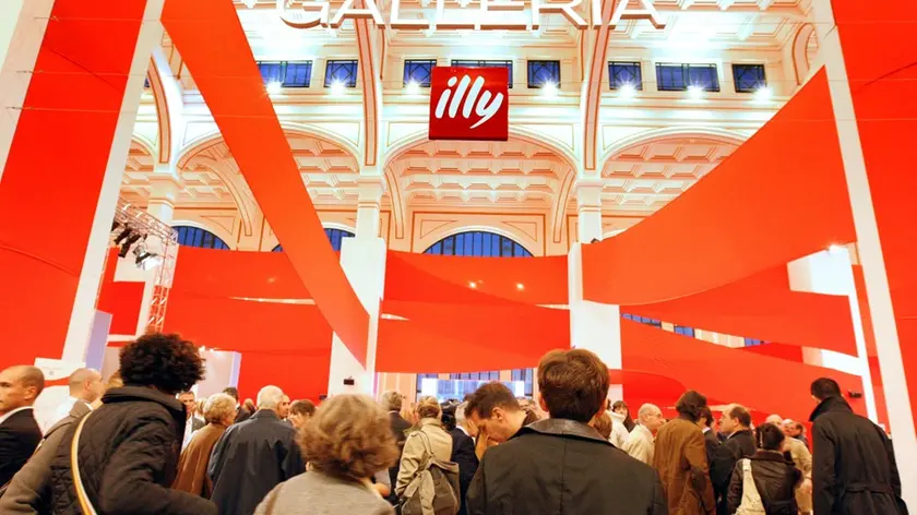 La “Galleria Illy” allestita nel 2009 all’interno del Salone degli incanti