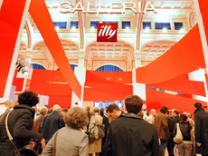 La “Galleria Illy” allestita nel 2009 all’interno del Salone degli incanti