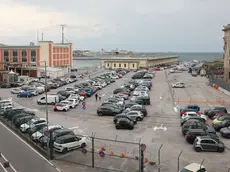 Il parcheggio in Molo. Foto Lasorte