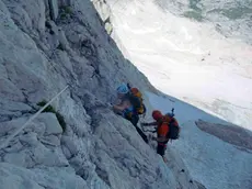 La via ferrata Divisione Julia sul Monte Canin (foto d'archivio)