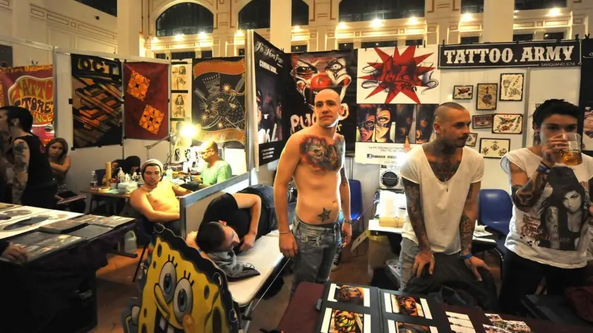 Un'edizione passata del Trieste Tatoo Expo