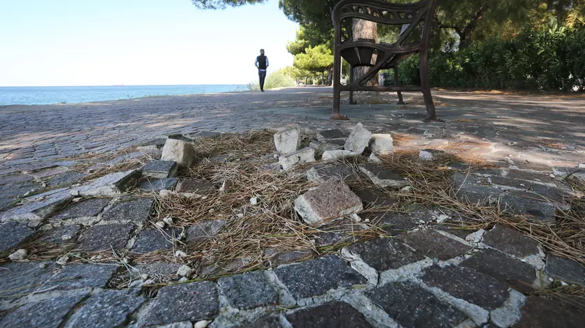 Lasorte Trieste 18/08/21 - Lungomare di Barcola, Passerelle e Pavimentazione