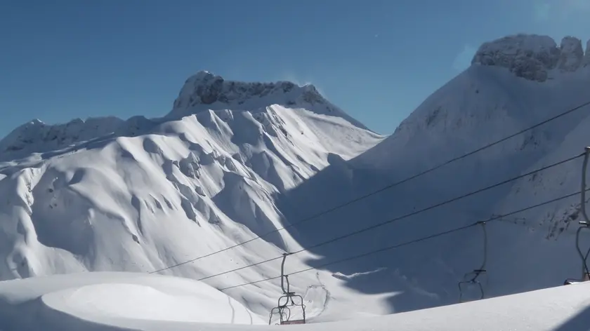 Un'immagine di Sella Nevea