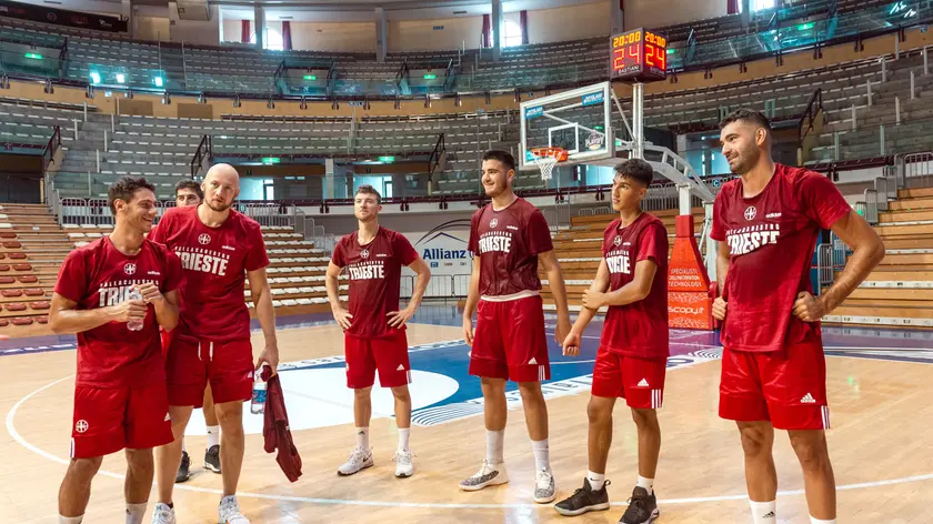 Lasorte Trieste 08/08/19 - Stadio Grezar, Allianz Dome, Inizio Allenamenti Pallacanestro Trieste, FOTO UFFICIO STAMPA PALLACANESTRO TRIESTE