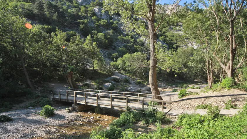 La Val Rosandra in una foto di archivio