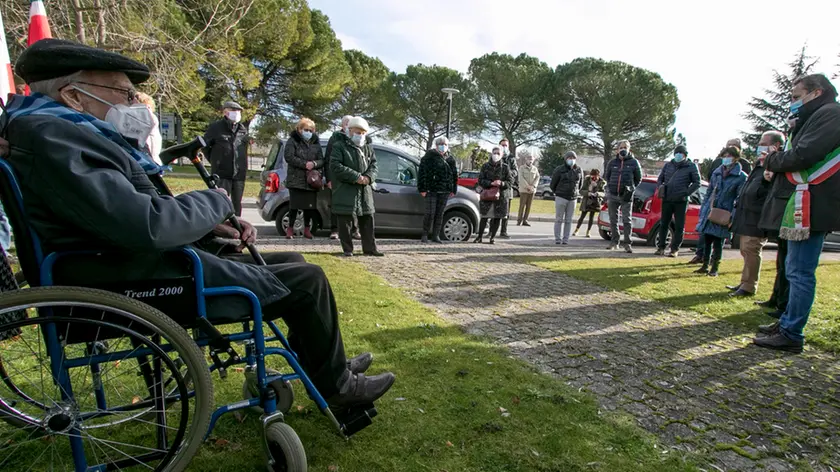 Bonaventura Monfalcone-27.01.2020 Cerimonia per la giornata della Memoria-Cimitero-Ronchi dei Legionari-foto di Katia Bonaventura