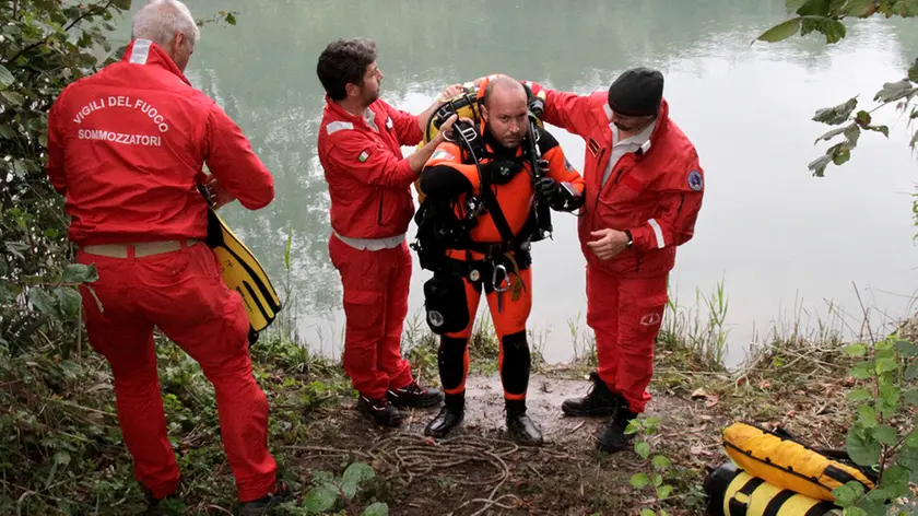 Bonaventura Monfalcone-17.10.2018 Ricerca documenti persona deceduta-Ponte Rosso-Terzo d'Aquileia-foto di Katia Bonaventura