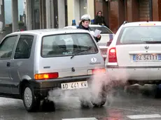 Una delle recenti chiusure al traffico del centro