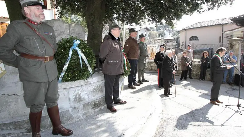 Bonaventura Monfalcone-03.03.2012 Cerimonia per i caduti-Vermegliano-Ronchi dei Legionari-foto di Katia Bonaventura