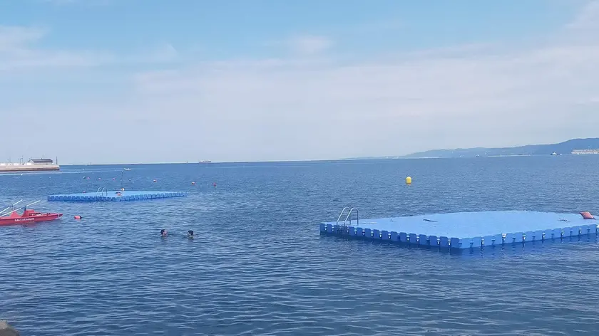 Le piattaforme galleggianti a Muggia