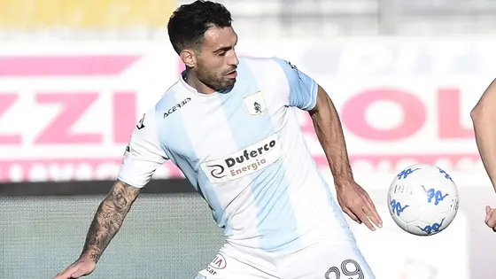 Davide Brivio con i colori dell’Entella