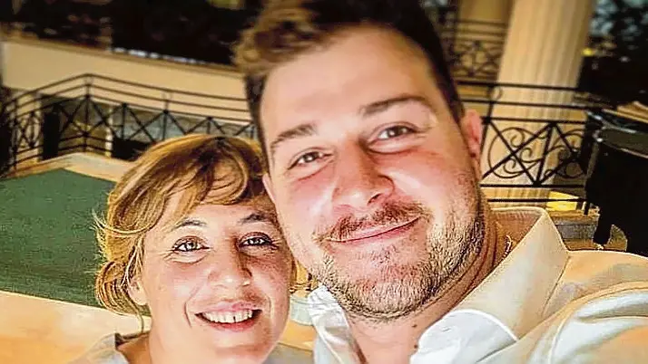 Un selfie per Antonia Klugmann e Matteo Metullio