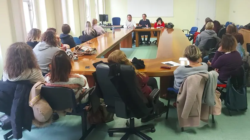 L'assemblea del personale indetta ieri dai sindacati della sanità
