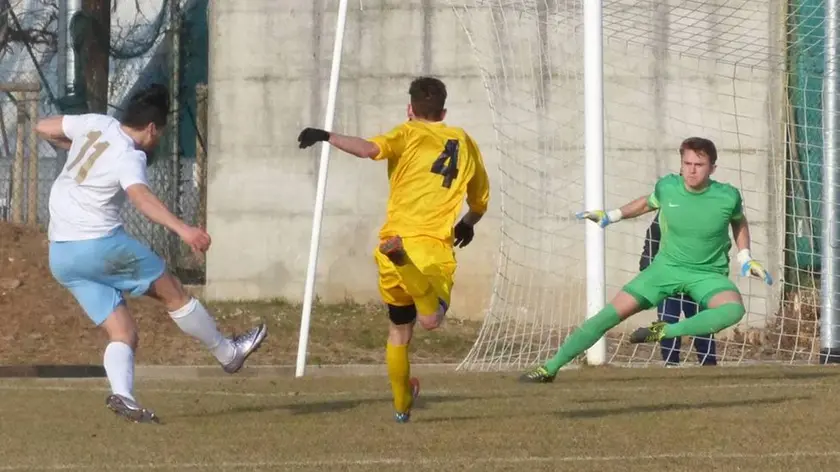 Bumbaca Gorizia 19_02_2017 calcio ProGorizia vs ProCervignano © Fotografia di Pierluigi Bumbaca