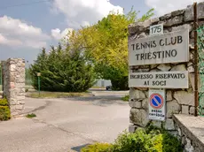 L'ingresso del Tennis Club Triestino