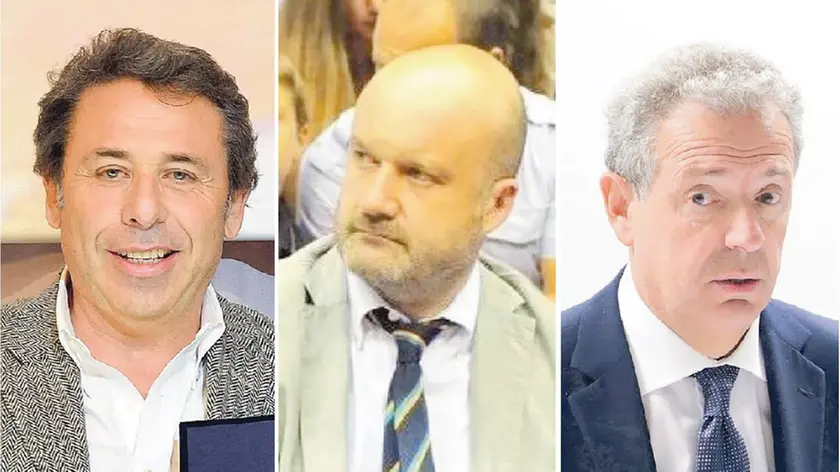 Da sinistra Ermes Canciani, Giovanni Adami e Alessandro Michelli