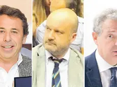 Da sinistra Ermes Canciani, Giovanni Adami e Alessandro Michelli
