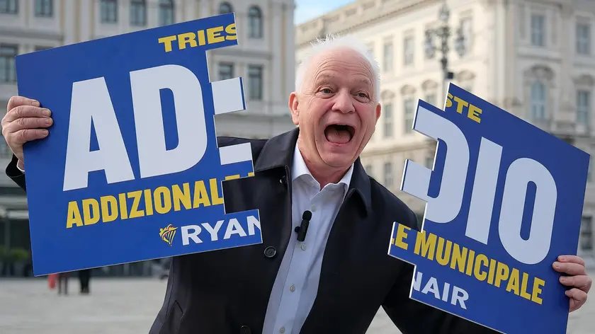 Il ceo Ryanair Wilson. Foto Silvano