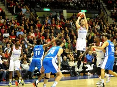Foto BRUNI Trieste 01.12.2019 Basket serie A1-Pallacanestro TS- Treviso:Justice