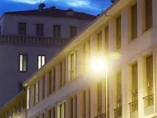 Un’inquadratura insolita del palazzo del Consiglio regionale