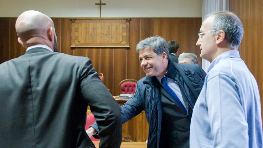 Silvano Trieste 27/10/2014 Tribunale di Trieste, udienza civile Coop