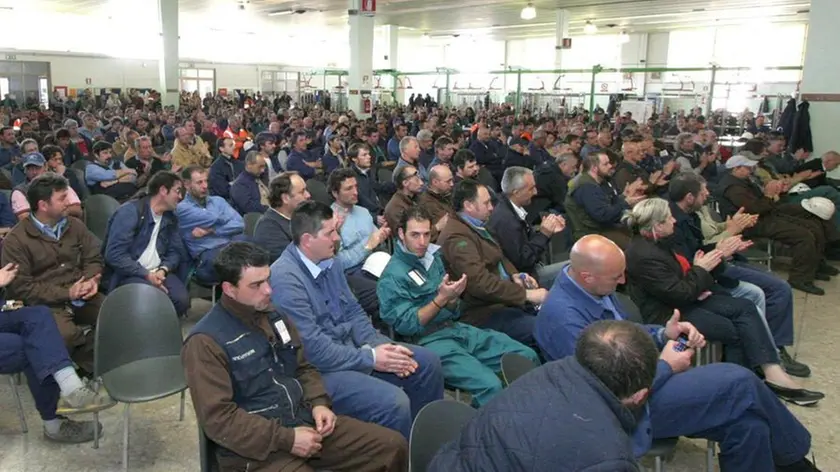 Bonaventura Monfalcone-18.05.2012 Visita segretario-Susanna Camusso-Fincantieri-Monfalcone-foto di Katia Bonaventura