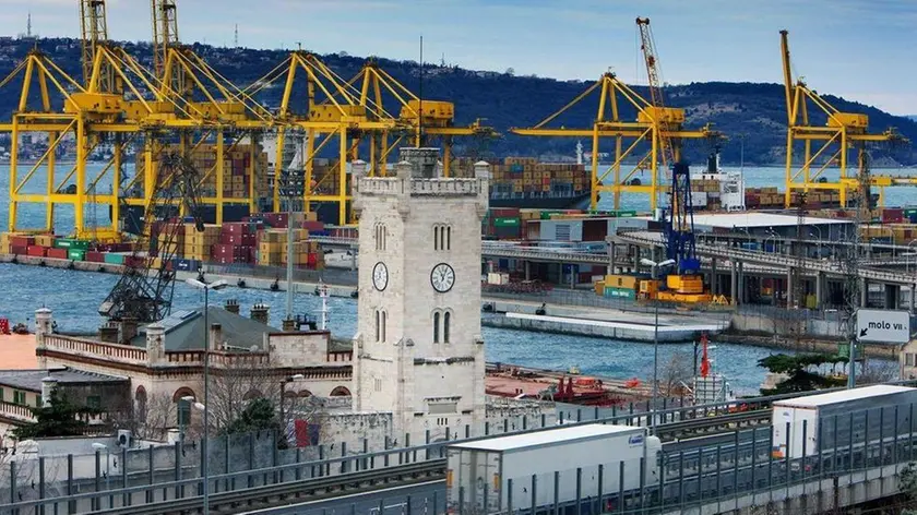 sterle trieste 25 01 09 porto nuovo molo VII msc vanessa dd 25 01 09