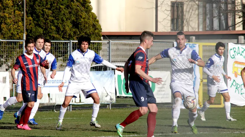 Un momento di Ufm-Luparense (Foto Bonaventura)