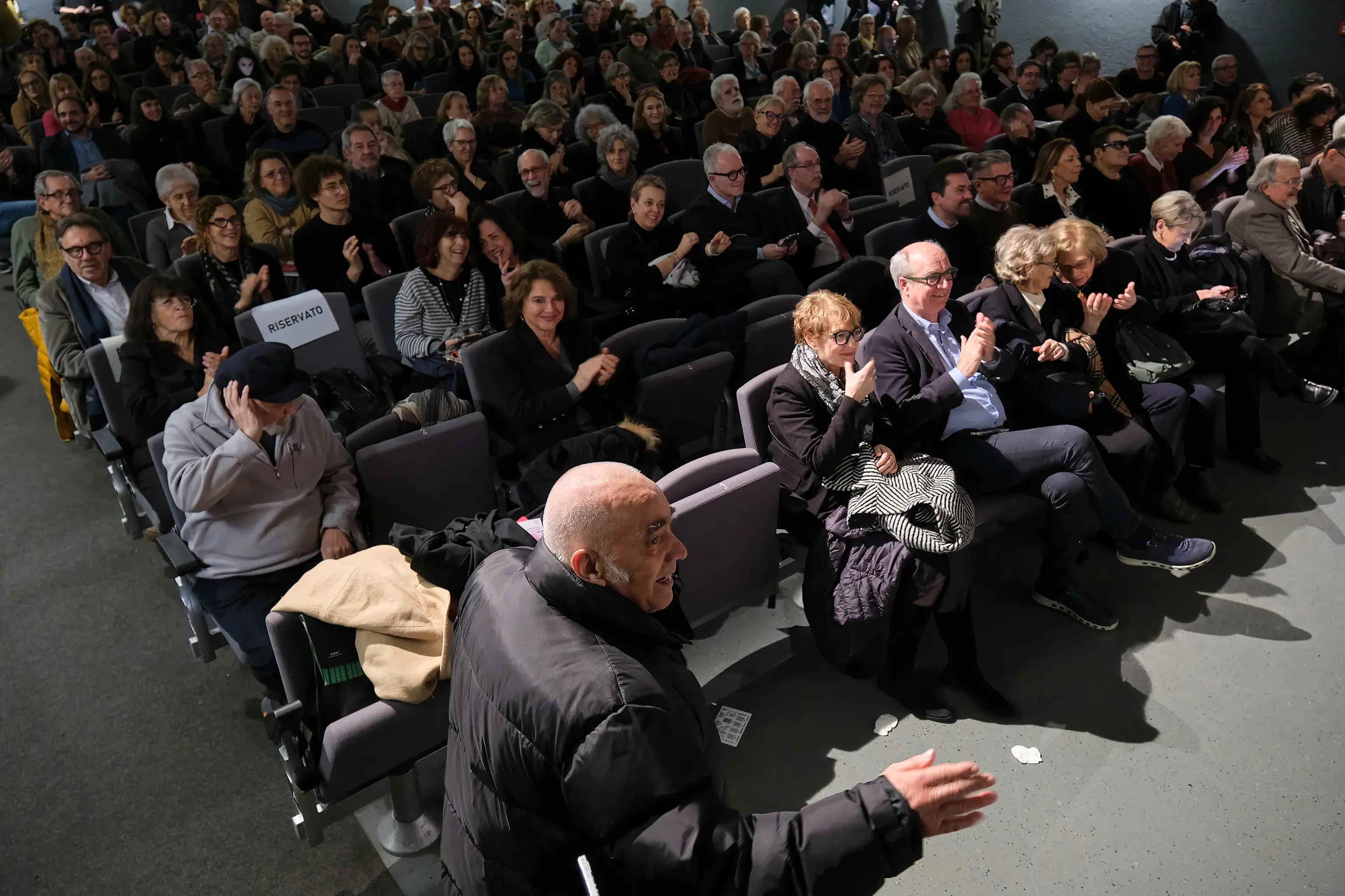 Silvano Trieste 2024-03-11 Teatro Miela, incontro sul centenario di Basaglia ph Massimo Silvano
