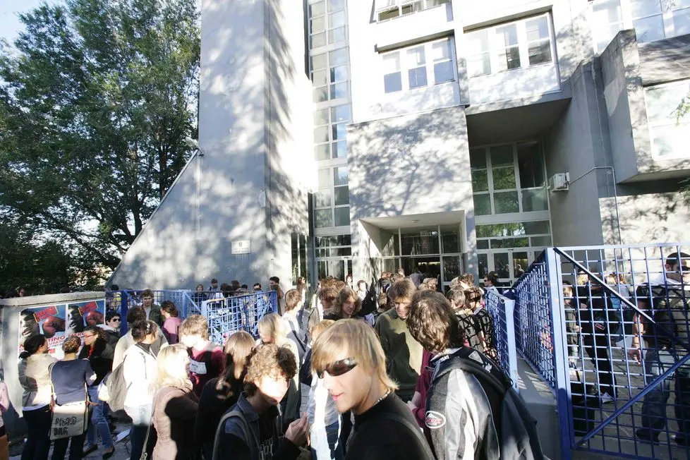 sterle trieste primo giorno di scuola galilei