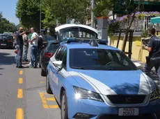 Foto BRUNI Trieste 10-07-.2020 Barcola: inseguimento con sparatoria della Polizia