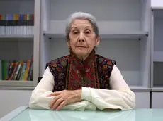 La scrittrice sudafricana Nadine Gordimer, 90 anni