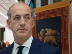 Il presidente della Regione Veneto, Luca Zaia