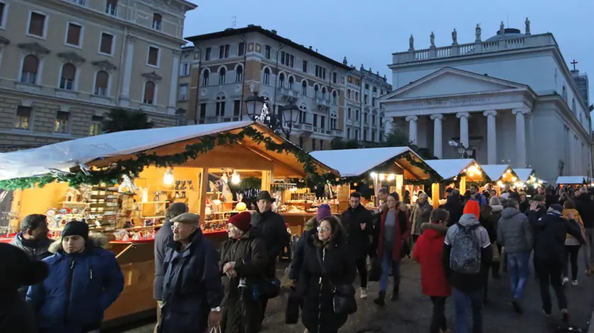 Lasorte Trieste 22/12/18 - Piazza S.Antonio, Mercatino di Natale