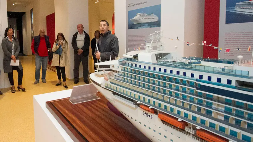 Bonaventura Monfalcone-02.10.2018 Inaugurazione msotra sull'arte nei transatlantici-Muca-Monfalcone-foto di Katia Bonaventura
