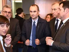 Lasorte Trieste 22/03/16 - Consiglio Regionale, Visita Ministro Affari Regionali, Enrico Costa, Serracchiani, Iacop, Gabrovec