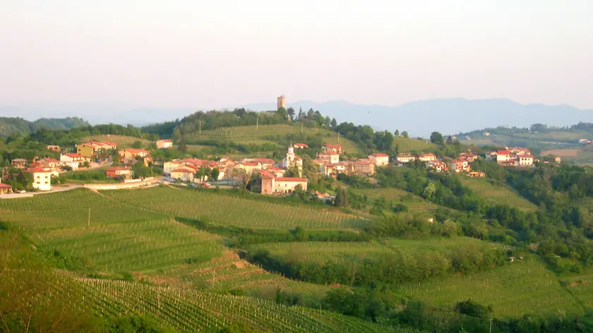 Una veduta del Collio
