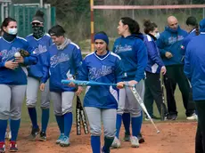 Le azzurre di softball si allenano a Ronchi. Foto Bonaventura