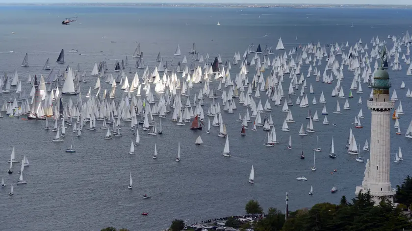 Foto Bruni 08.10.2017 Barcolana 2017- la partenza