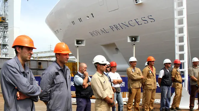 Bonaventura Monfalcone-16.08.2012 Varo Royal Princess-Fincantieri-Monfalcone-foto di Katia Bonaventura