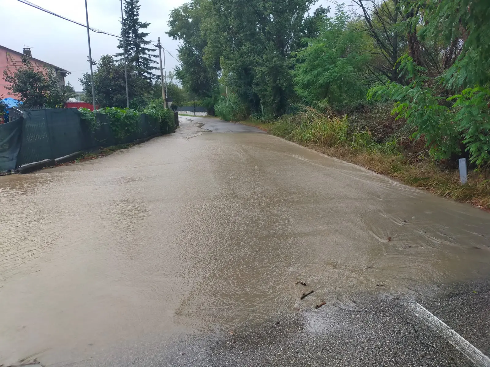 Il violento temporale che si è abbattuto giovedì mattina nel territorio di Muggia ha provocato l'esondazione di Rio Menariolo con gli allagamenti che vediamo fotografati qui da Francesco Bruni. Qui l'articolo con gli aggiornamenti: https://ilpiccolo.gelocal.it/trieste/cronaca/2024/09/12/news/esonda_rio_menariolo_muggia_case_allagate-14625963/