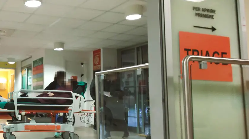 Il pronto soccorso dell’ospedale di Cattinara