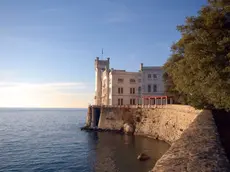 Una suggestiva immagine del Castello di Miramare