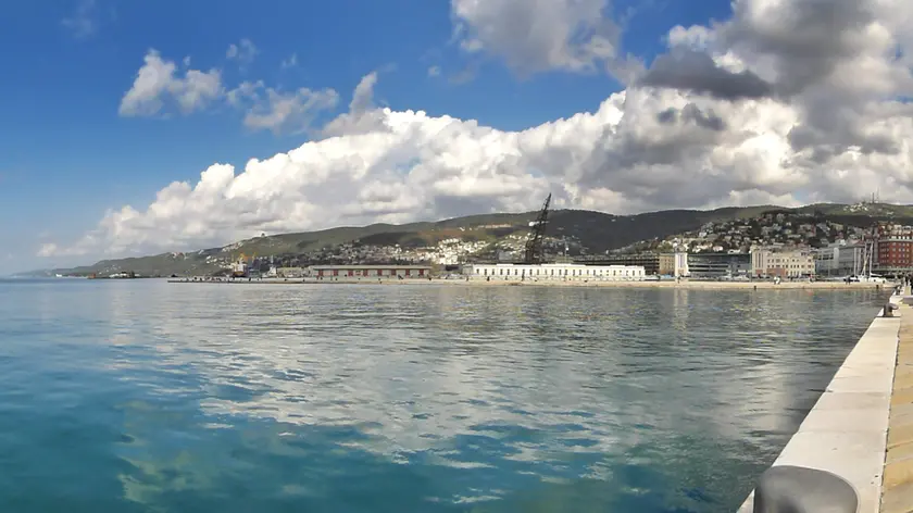 Le Rive di Trieste in una suggestiva foto di archivio