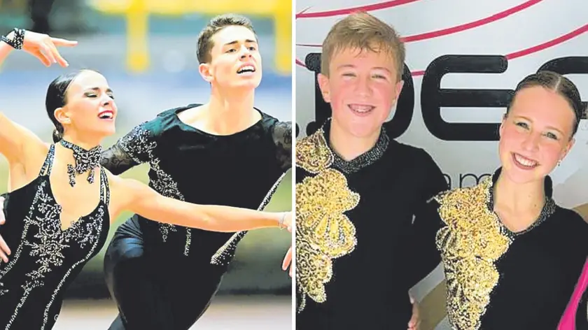 Roberta Sasso e Gherardo Altieri Degrassi (Fincantieri). A destra Raffaele Faggioli e Giorgia Caserta (Pat)