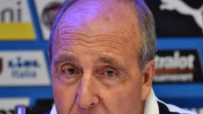 Italian National soccer team coach Giampiero Ventura during a press conference after a stage, in Coverciano Technical Center, near Florence, 23 November 2016. ANSA / MAURIZIO DEGL'INNOCENTI