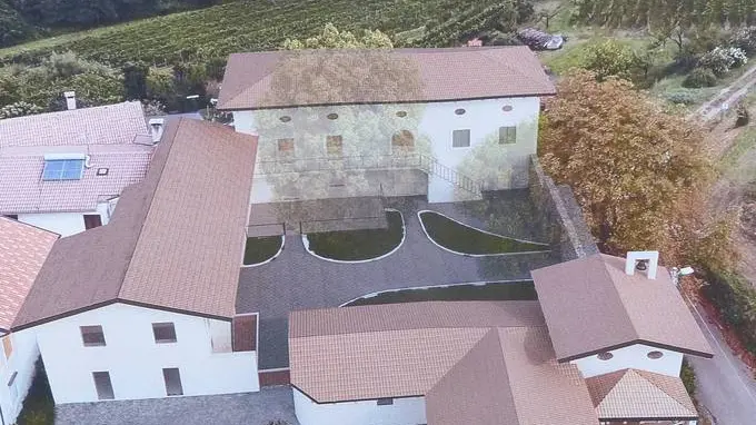 Bumbaca Gorizia 28_10_2019 Gradiscutta posa prima pietra chiesetta Sant'Antonio complesso turistico Prncic © Foto Pierluigi Bumbaca