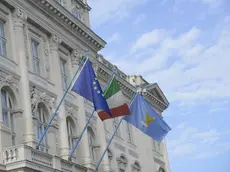 Il palazzo della giunta regionale in piazza Unità